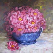 A mass of Pink Roses Thumbnail