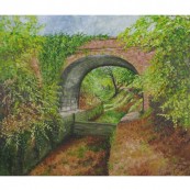 Canal Bridge in Autumn Thumbnail